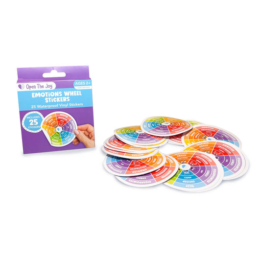 Emotions Wheel Sticker - Class Pack (25 Pack)