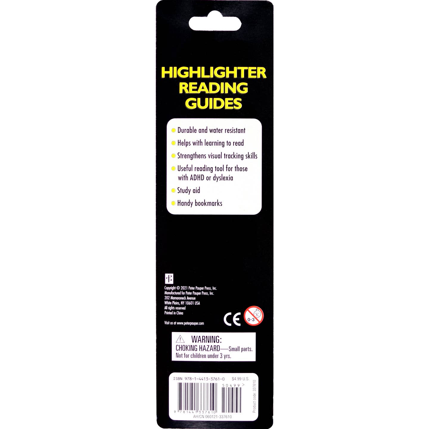 Highlighter Reading Guides (6 pack)