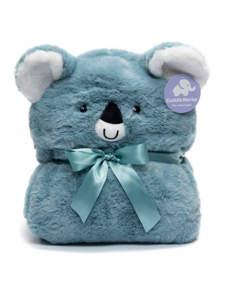 Weighted Plush Hooded Blanket