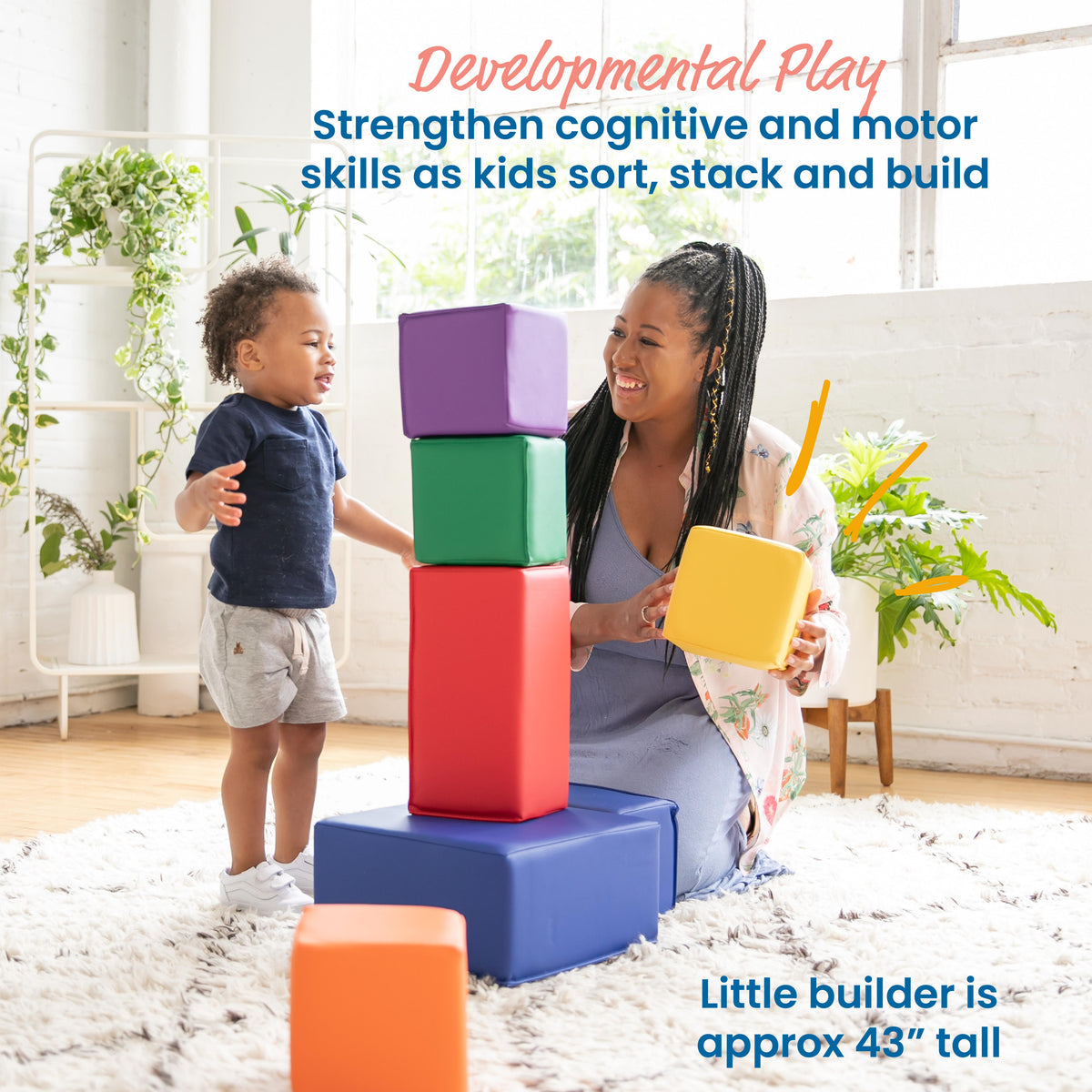 Big Foam Block Playset (7-Piece)