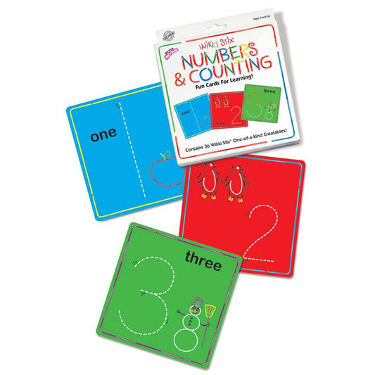 Wikki Stix Number Cards