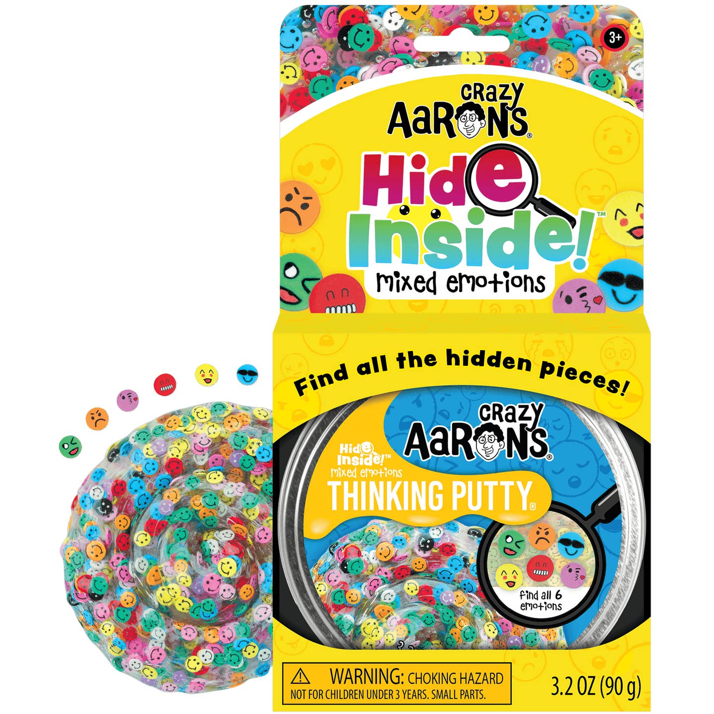 Mixed Emotions - Full Size 4" Thinking Putty