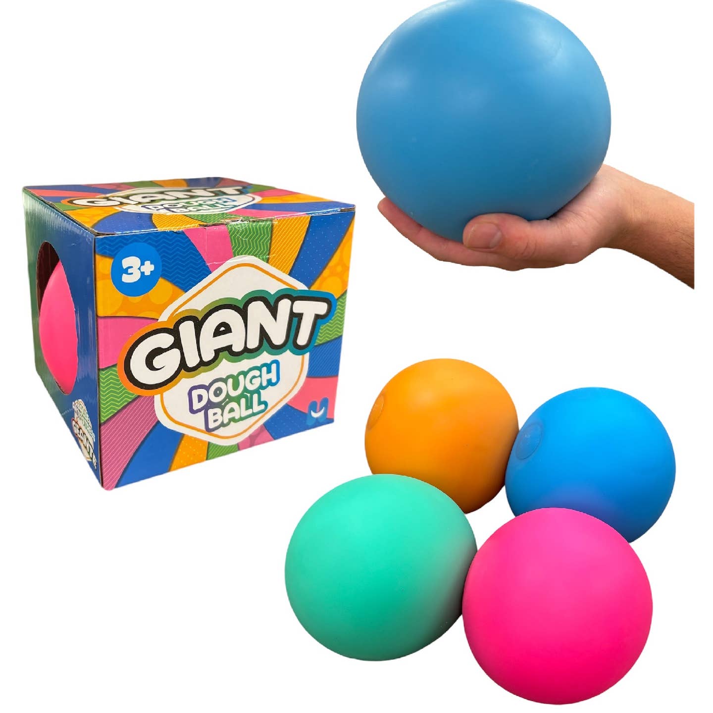 Giant 6" Stress Dough Ball