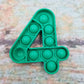 Green Numbers Pop It Set
