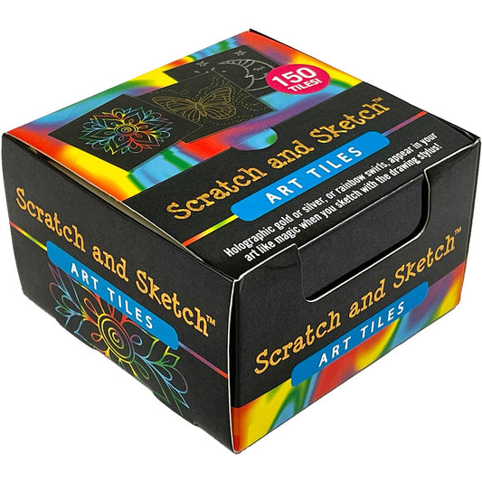 Scratch and Sketch Art Tiles