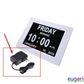 Alzheimer Calendar Clock - 12 alarms
