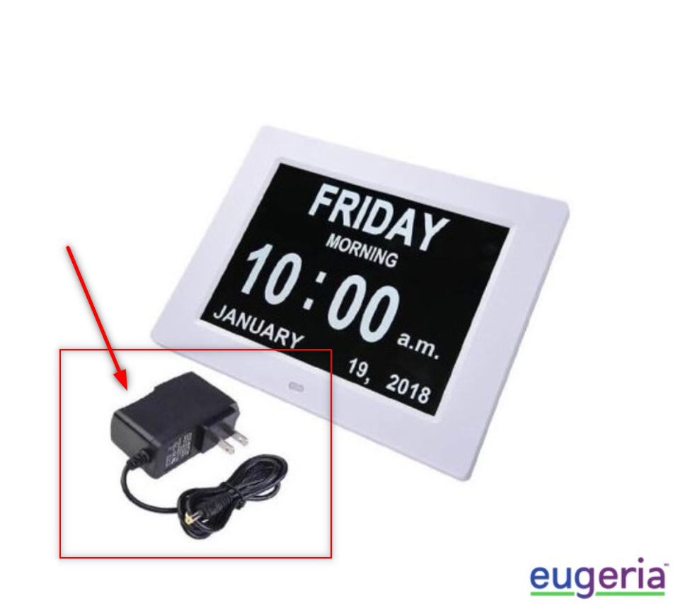 Alzheimer Calendar Clock - 12 alarms