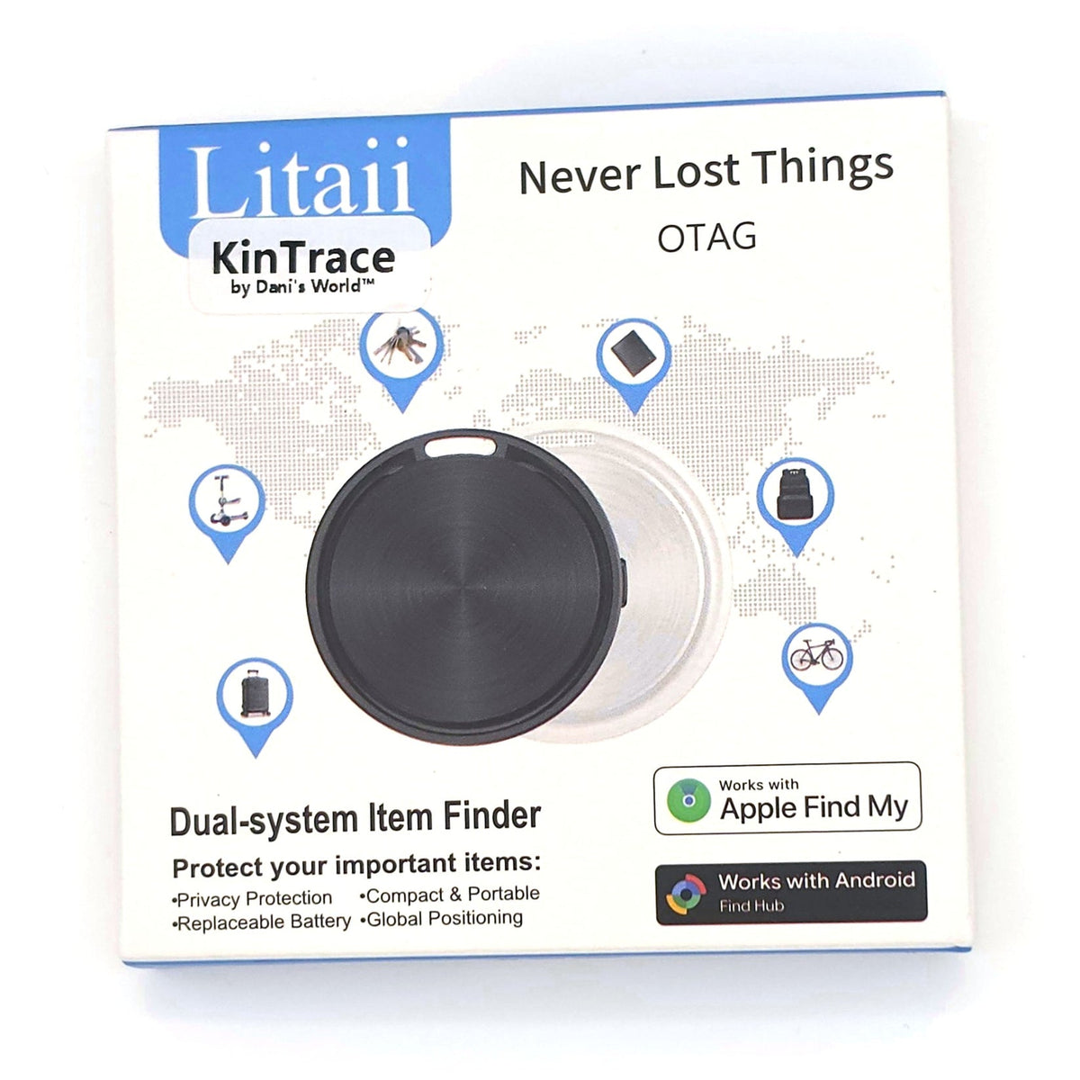 KinTrace FindMe Tag