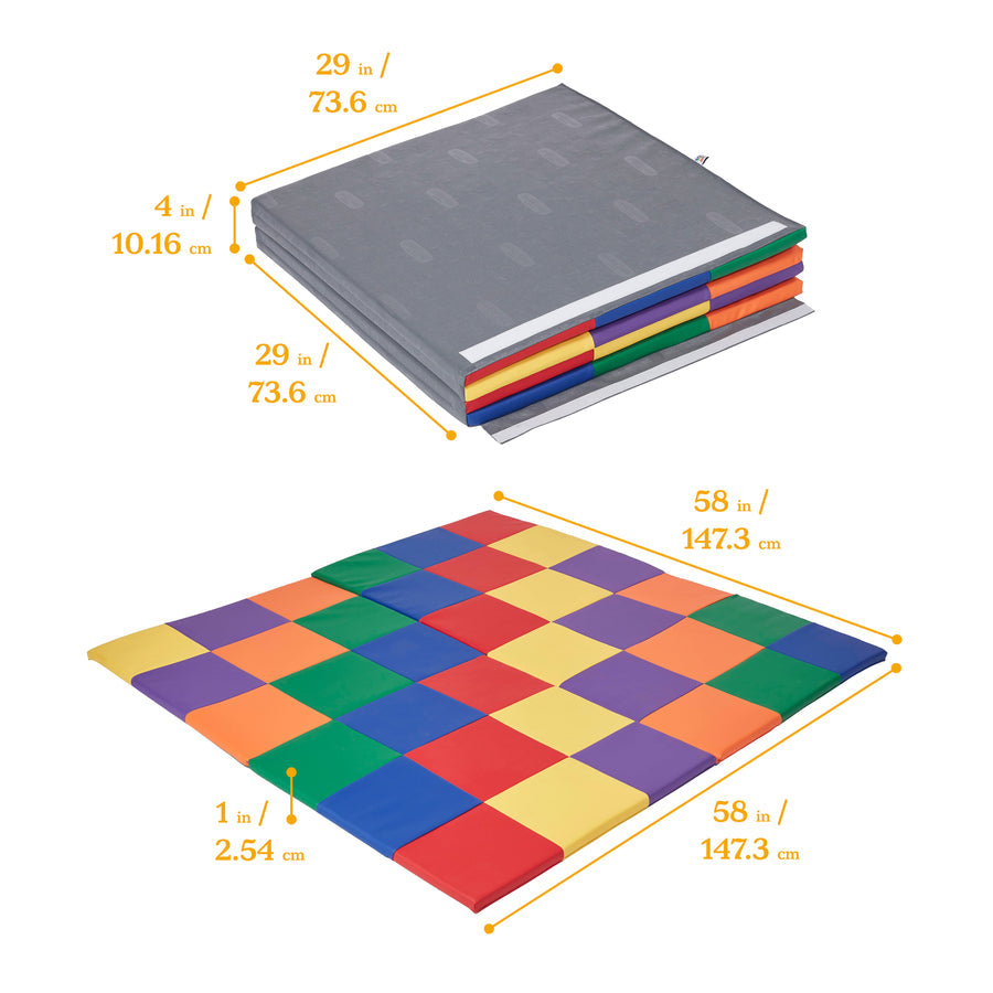 SoftZone Patchwork Activity Mat