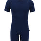 Adult Unisex Tee-Shirt Snap Onesie Bodyshorts