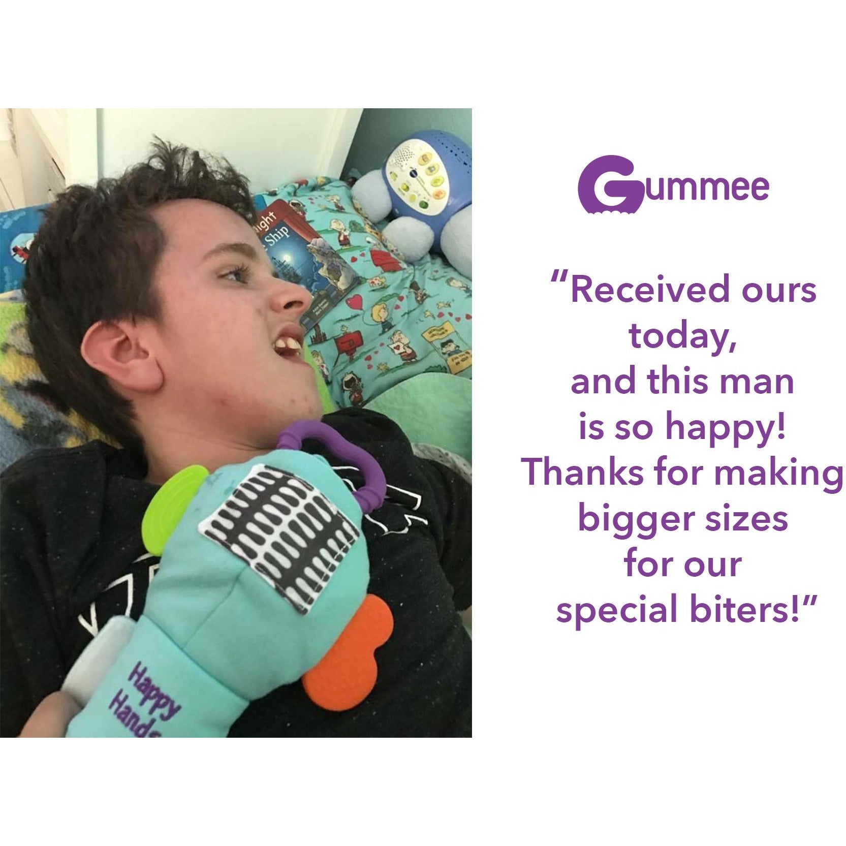 Special Needs Gummee Mouthing Glove AdaptAbility