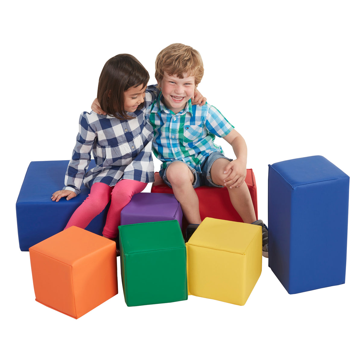 Big Foam Block Playset (7-Piece)