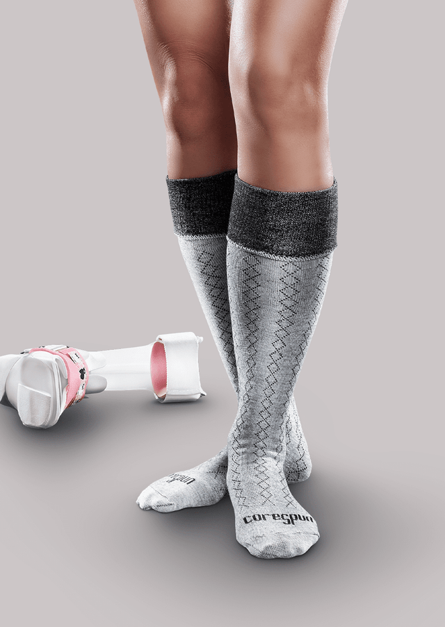 SmartKnit Seamless AFO Interface Socks for Adults