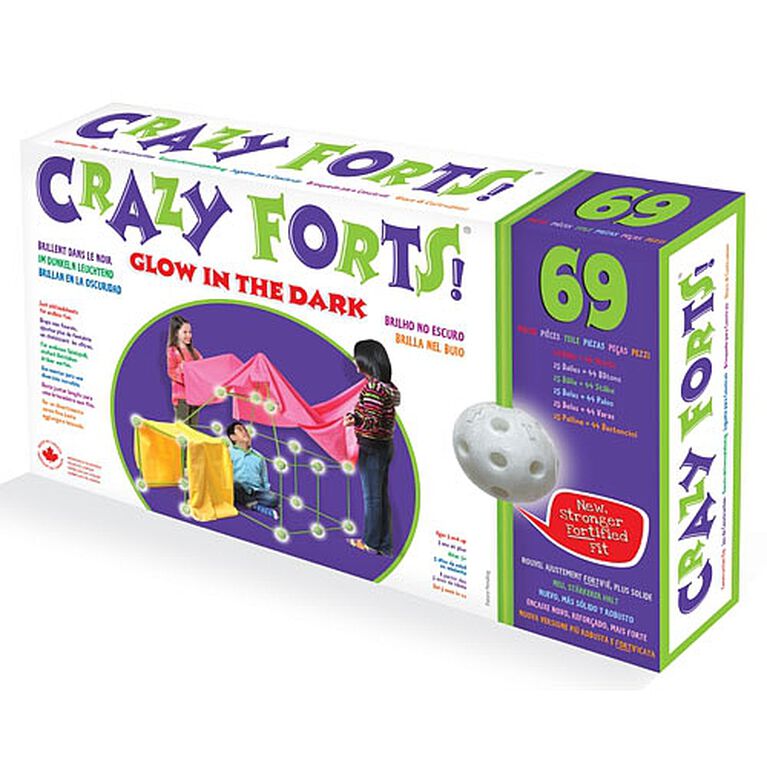 Crazy Forts - Glow in the Dark!