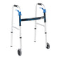 Deluxe Trigger Release Folding Walker with 5" Wheels - In-Store Only
