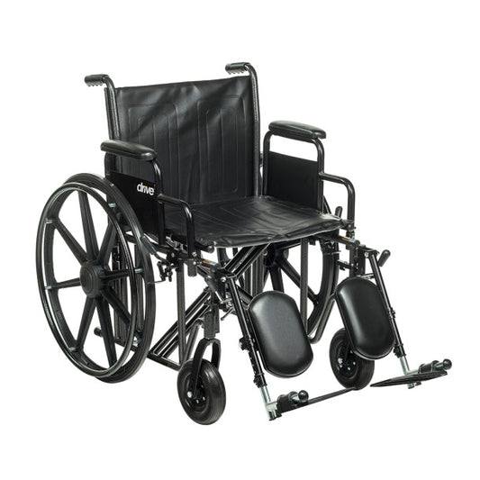 Bariatric Sentra EC Heavy-Duty Wheelchair - In-Store Only