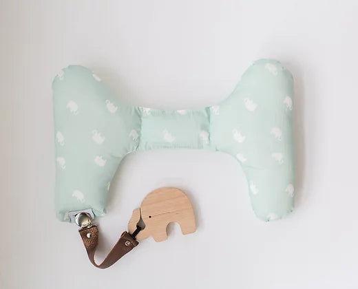 Green Elephant Infant Support Pillow