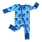 Bamboo Convertible Snap Footie Sleepers