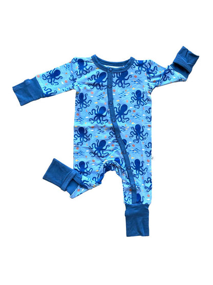 Bamboo Convertible Snap Footie Sleepers