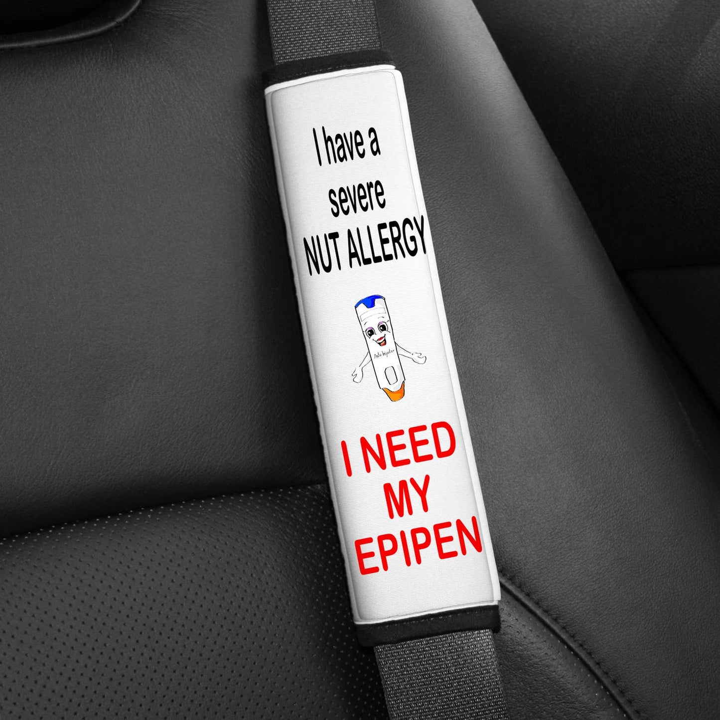 Medical Alert Seatbelt Covers