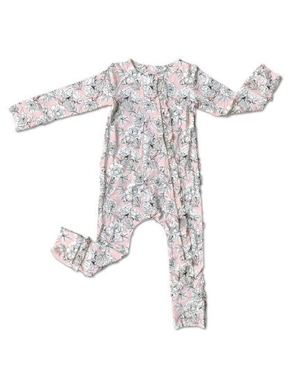 Bamboo Convertible Snap Footie Sleepers