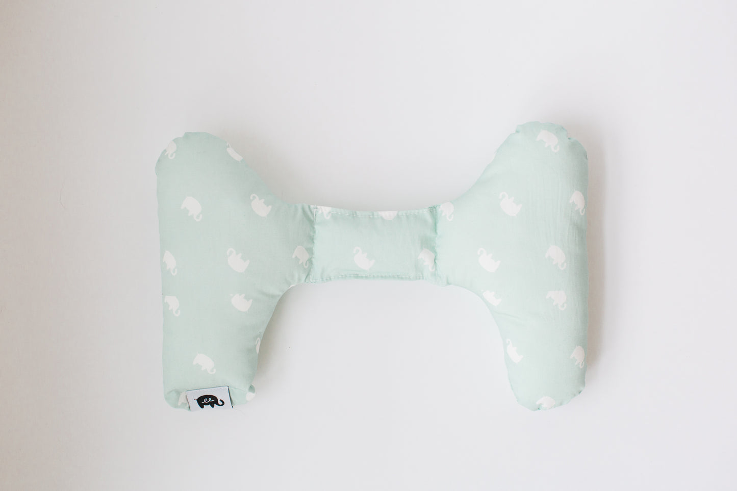 Green Elephant Infant Support Pillow