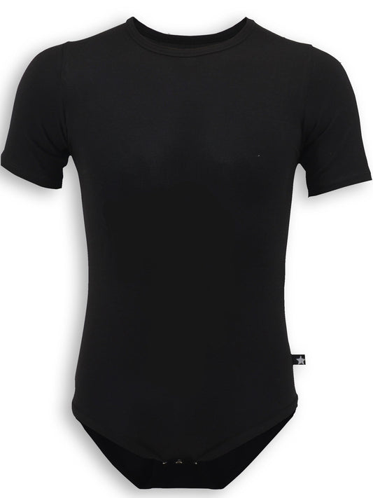 Adult Unisex Tee-Shirt Snap Bodysuit (Wide Neck)