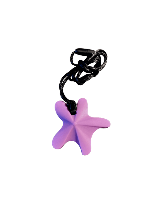 Chu Buddy Starfish Chew Pendant With Breakaway Clasp Necklace