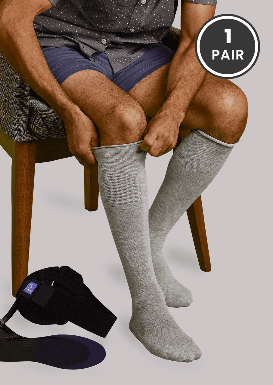 SmartKnit Seamless AFO Interface Socks for Adults