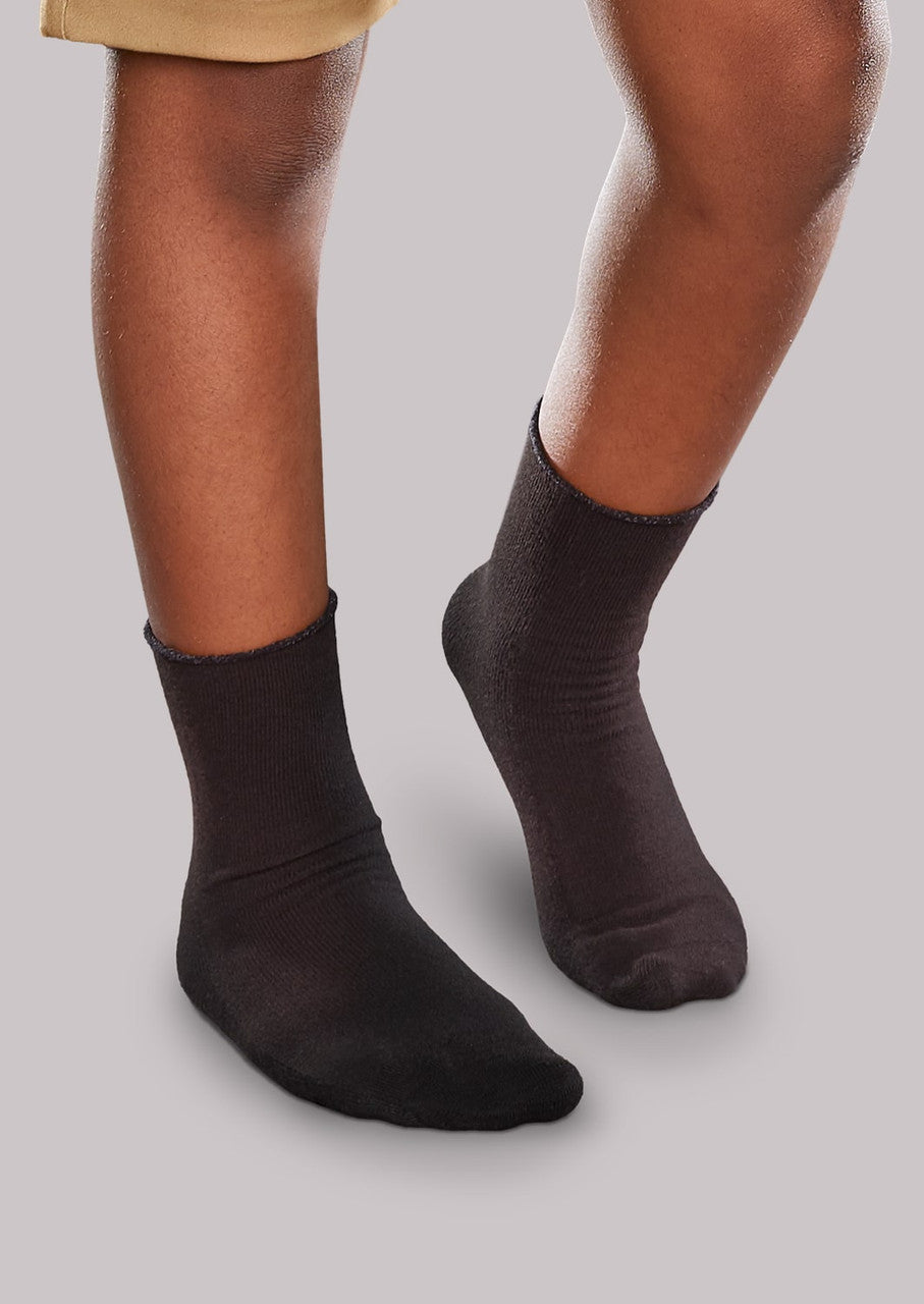 No Nonsense Soft And Breathable Women's Mini Crew Socks, Black, Size 4 –  Vitabox
