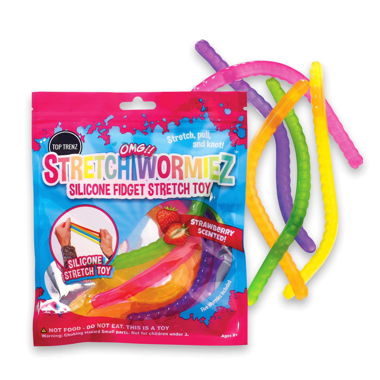 OMG STRETCH WORMIEZ - SILICONE FIDGET STRETCH TOY – AdaptAbility