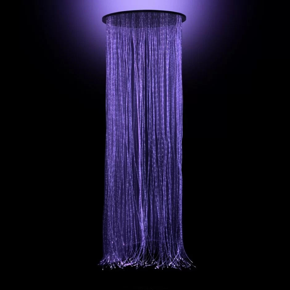 Round Fiber Optic Curtain Light - 100 strands