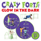 Crazy Forts - Glow in the Dark!